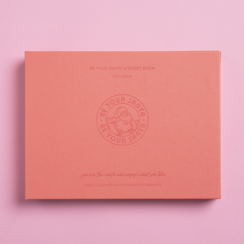 Ticketbook Coral Pink (Premium)